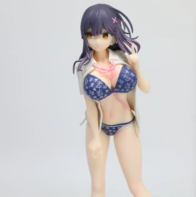 Action Figure Stand - Figur Anime Bishoujo Nanami Yuno 21cm,