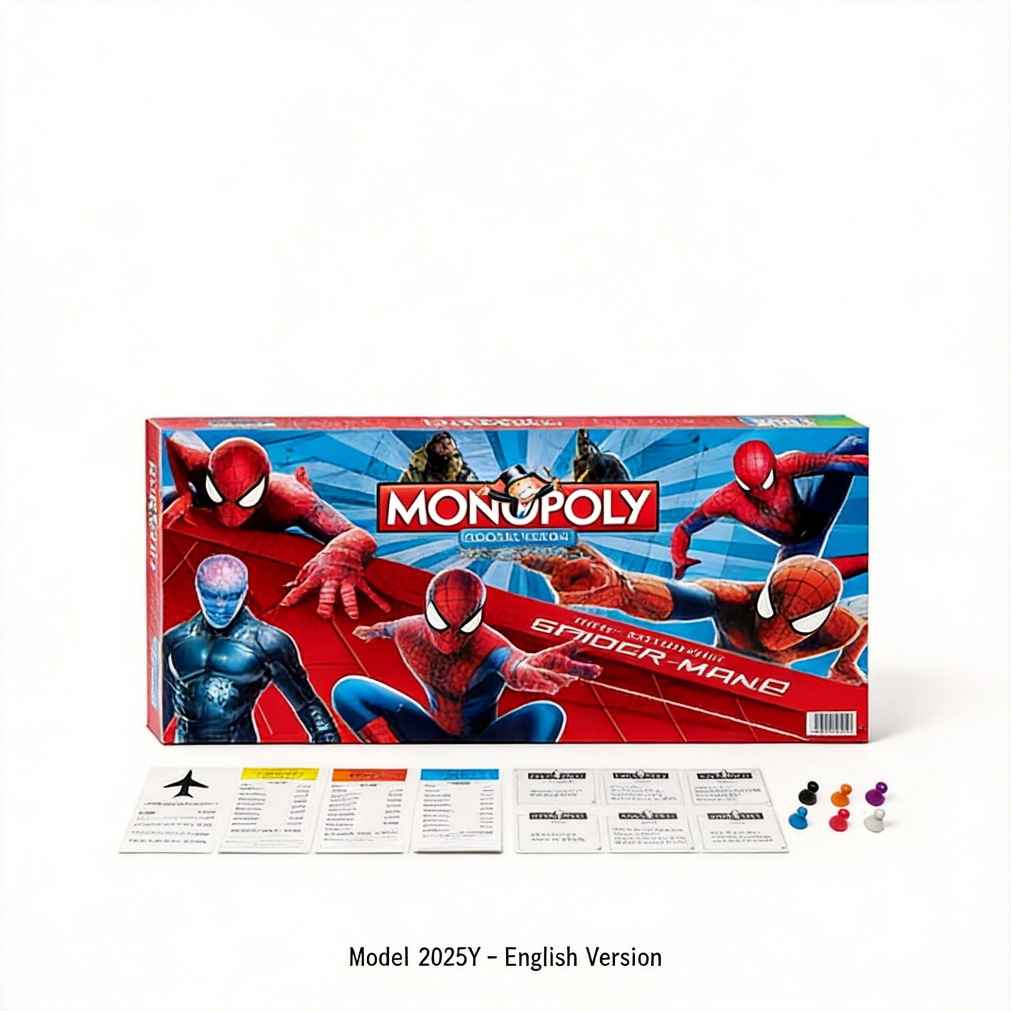 Hasbro Game Monopoly - Permainan Papan Monopoli Spider-Man - Pilihan