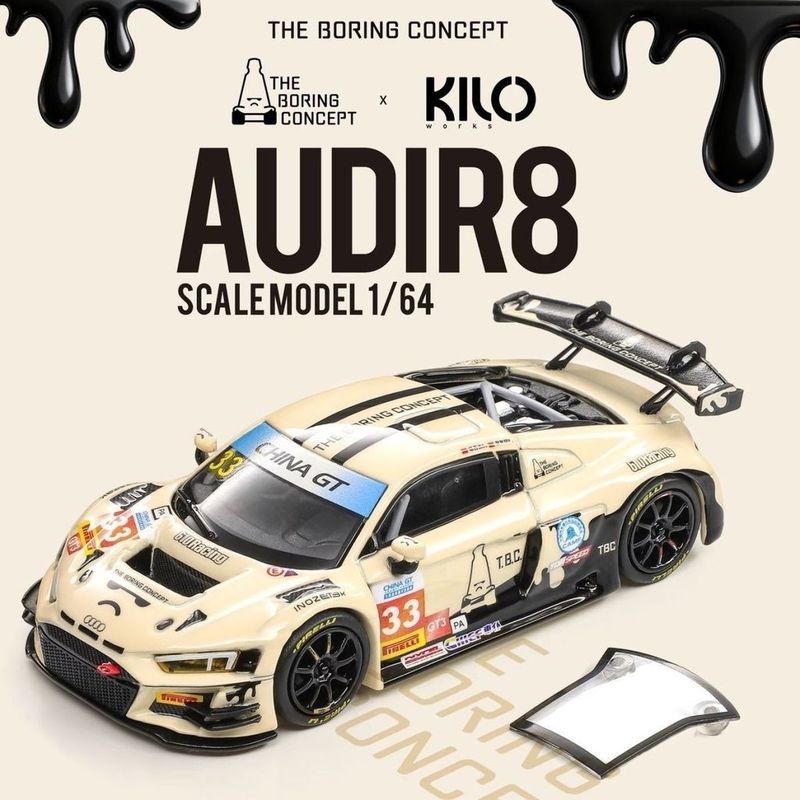 Kilo Works 1/64 Audi R8 GT3 EV - Die Cast Car 1 64 ulasan dan harga