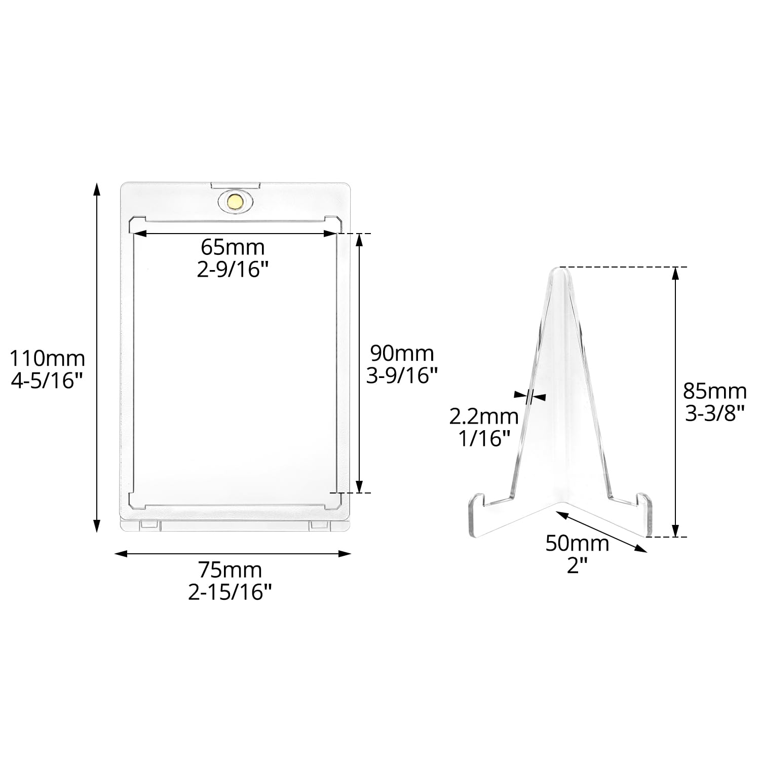 Set Casing Pajangan Tempat Kar - Graded Card Display ulasan dan harga